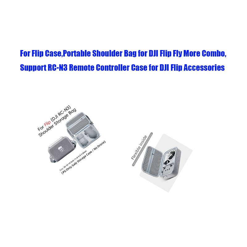 Drone Dji Rc N3 - For Flip Case,Portable Shoulder Bag for