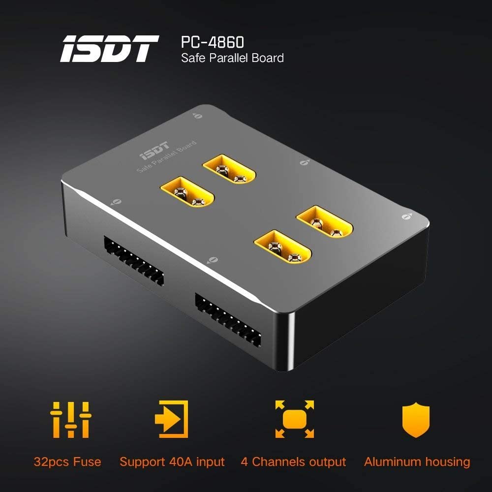 ISDT 1-8S XT60 Safe Parallel C - Lipo Parallel Charging Board บทวิจารณ์และราคา