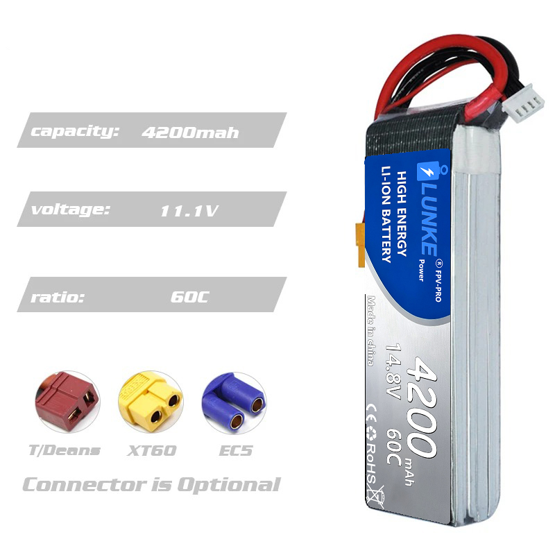 Batterie Lipo 2S 7.4V 5000mAh  - Drone Avion Rc บทวิจารณ์และราคา