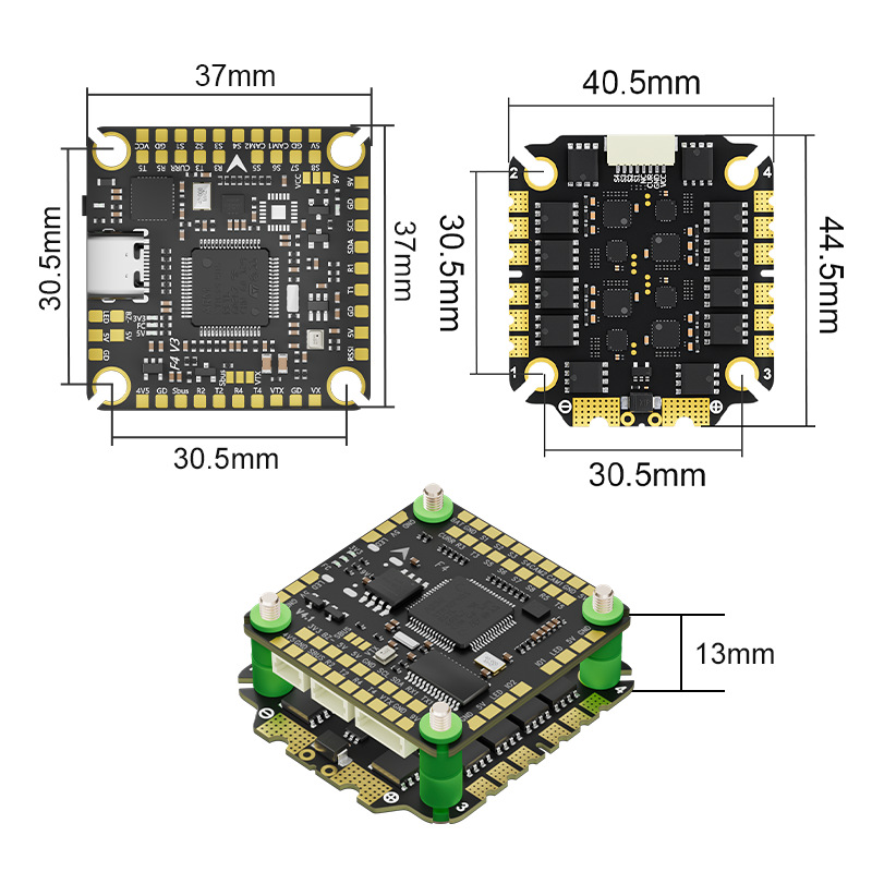 Aocoda-RC F465S V4 AIO 8S FPV  - Drone Rc V4 บทวิจารณ์และราคา