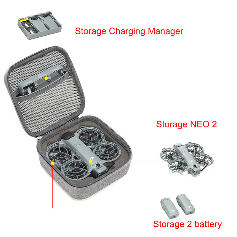 Box for DJI Neo 2 RC N3 Drone  - Drone Dji Rc N3 บทวิจารณ์และราคา
