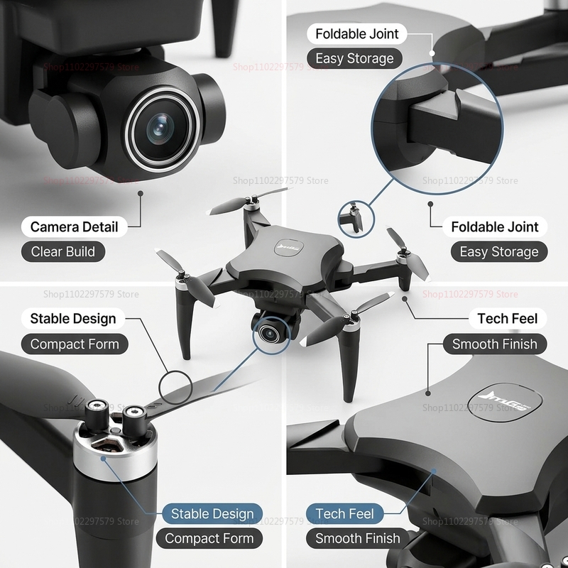 Mini Drone GPS Professional 8K - Drone Avion Rc บทวิจารณ์และราคา