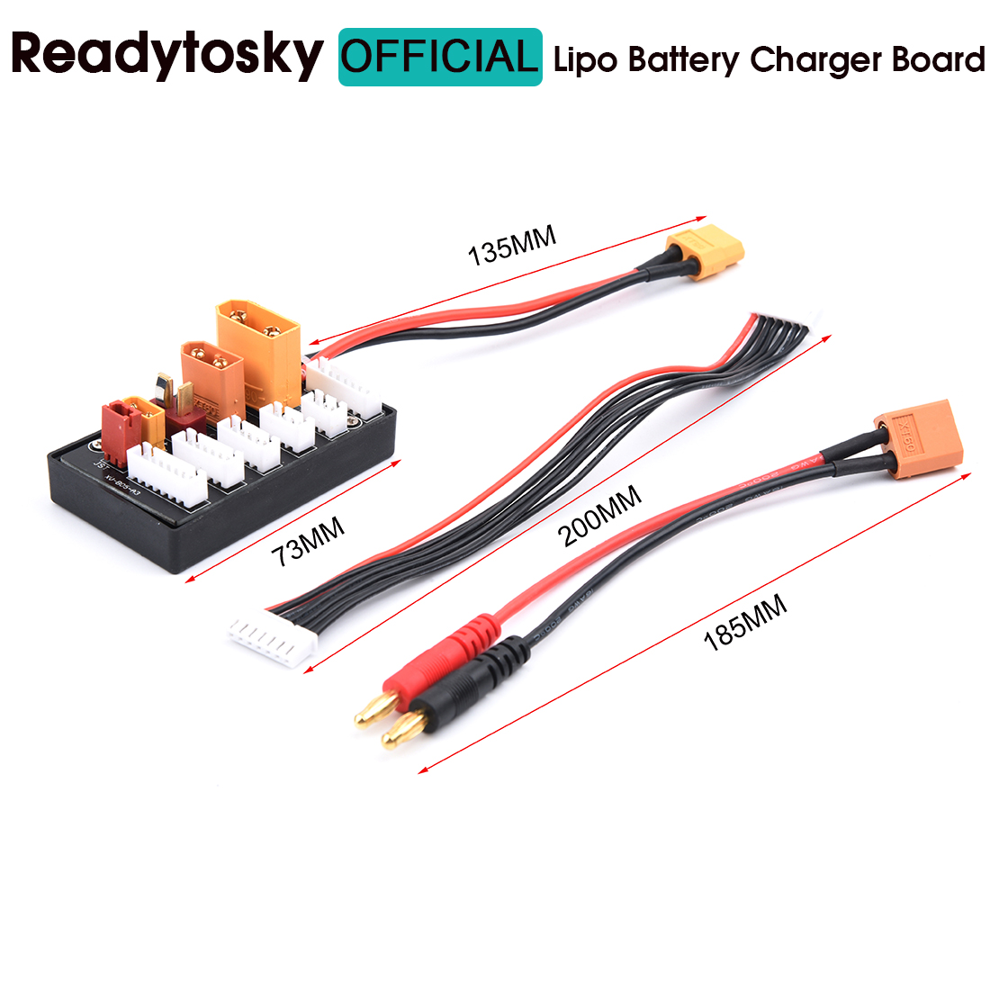 2-6S XT30 XT60 XT90 JST T Conn - Lipo Parallel Charging Board บทวิจารณ์และราคา