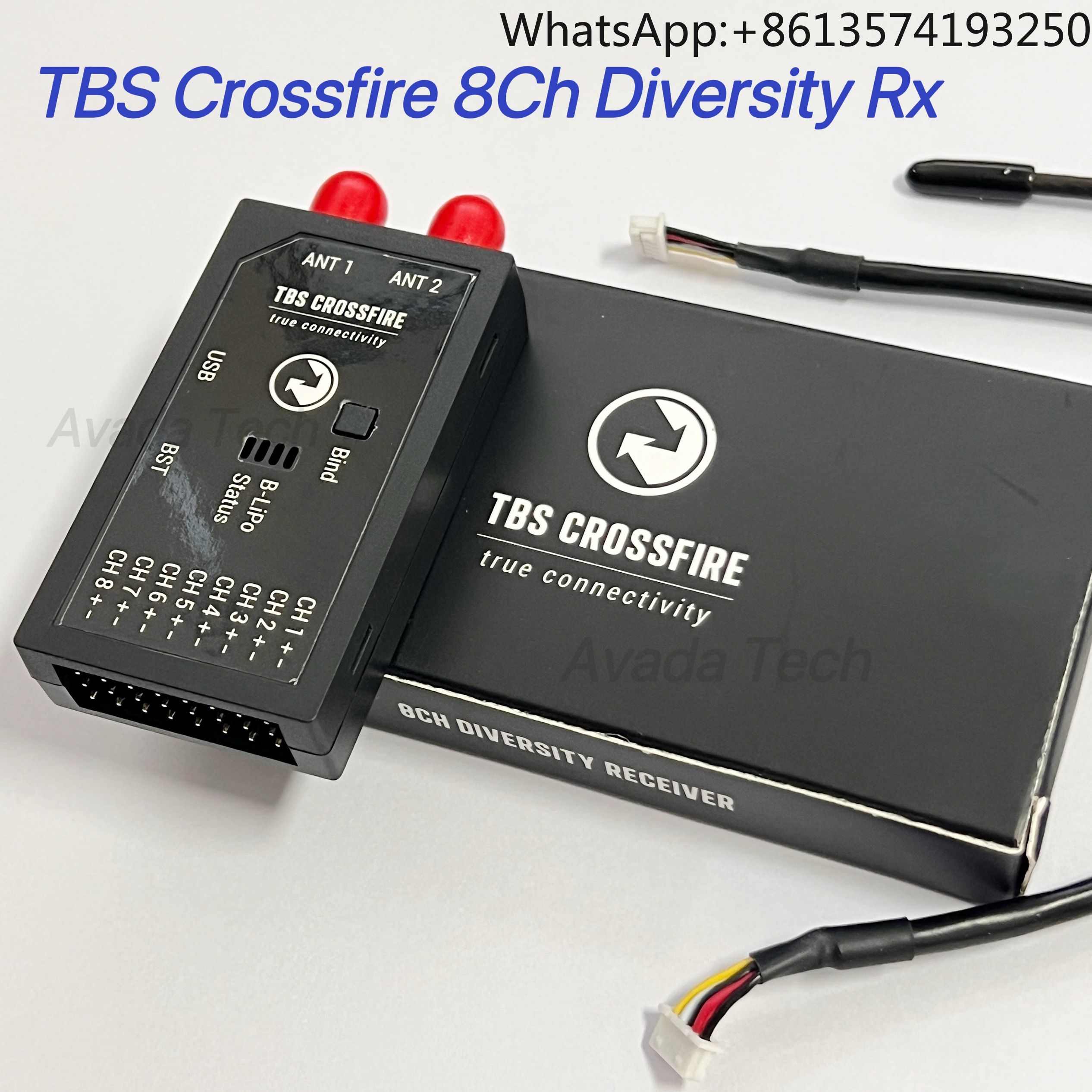 TBS CROSSFIRE 8CH DIVERSITY RX - Crossfire Receiver Rx บทวิจารณ์และราคา