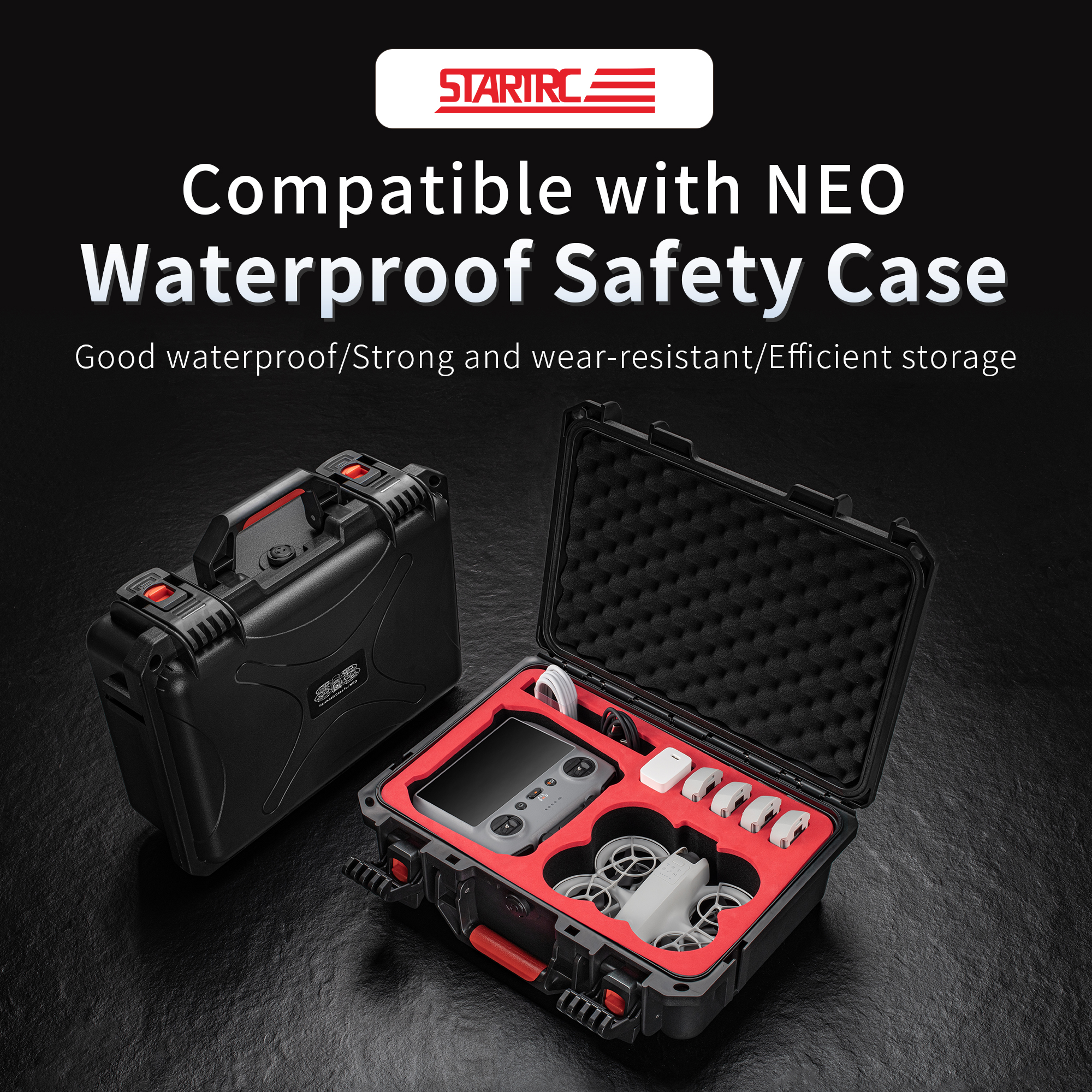 Portable Hard Waterproof Case  - Drone Dji Rc N3 บทวิจารณ์และราคา