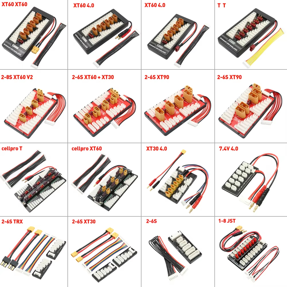 Rc 2-6S 2-8S T / XT60 / XT90 / - Lipo Parallel Charging Board บทวิจารณ์และราคา