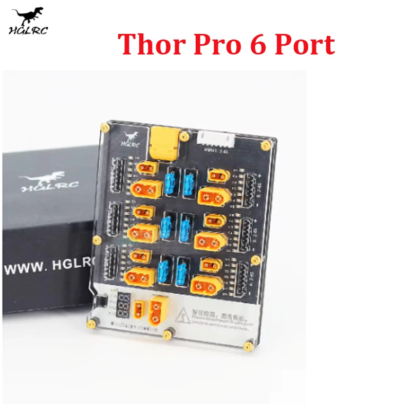 HGLRC Thor Pro 6 Ports Battery - Lipo Parallel Charging Board บทวิจารณ์และราคา