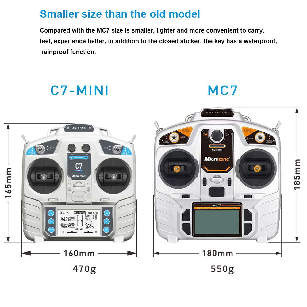 MicroZone MC7 Controller C7 MI - Drone Rc Mini บทวิจารณ์และราคา