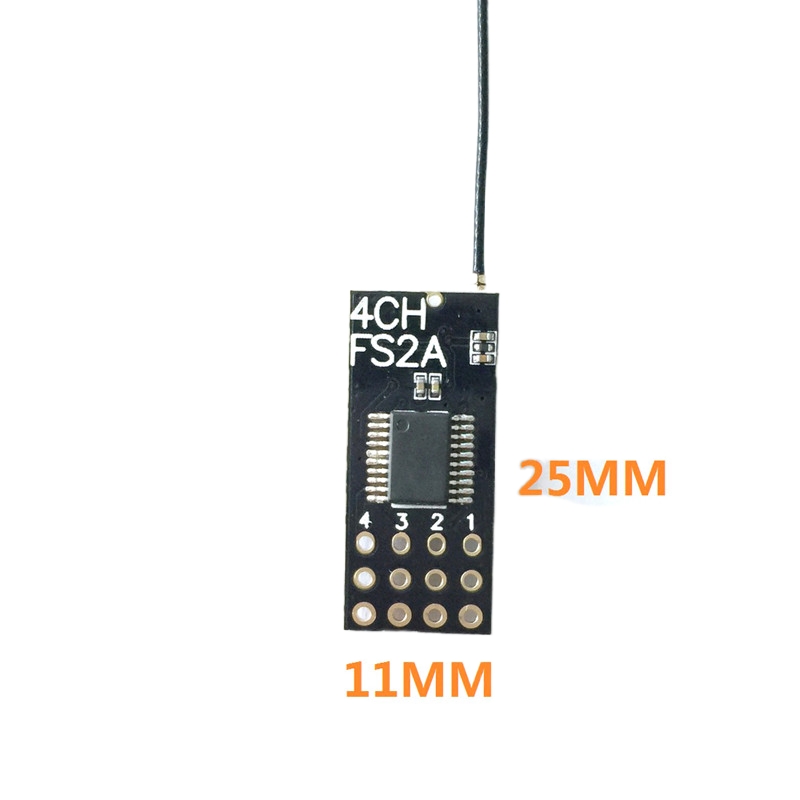 Flysky FS2A Mini Receiver 4CH  - Drone Rc Battery บทวิจารณ์และราคา