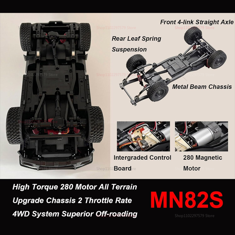 New MN82 MN82S MN82T 1/12 Full - Rc Suspension Arm บทวิจารณ์และราคา