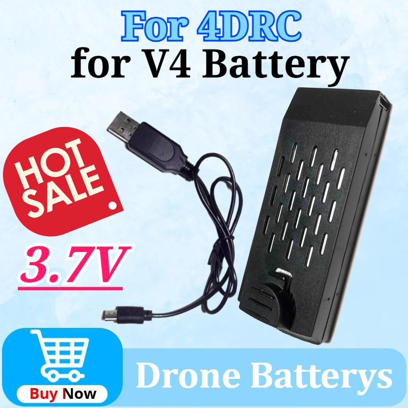 For V4 3.7V Battery charging c - Drone Rc V4 บทวิจารณ์และราคา