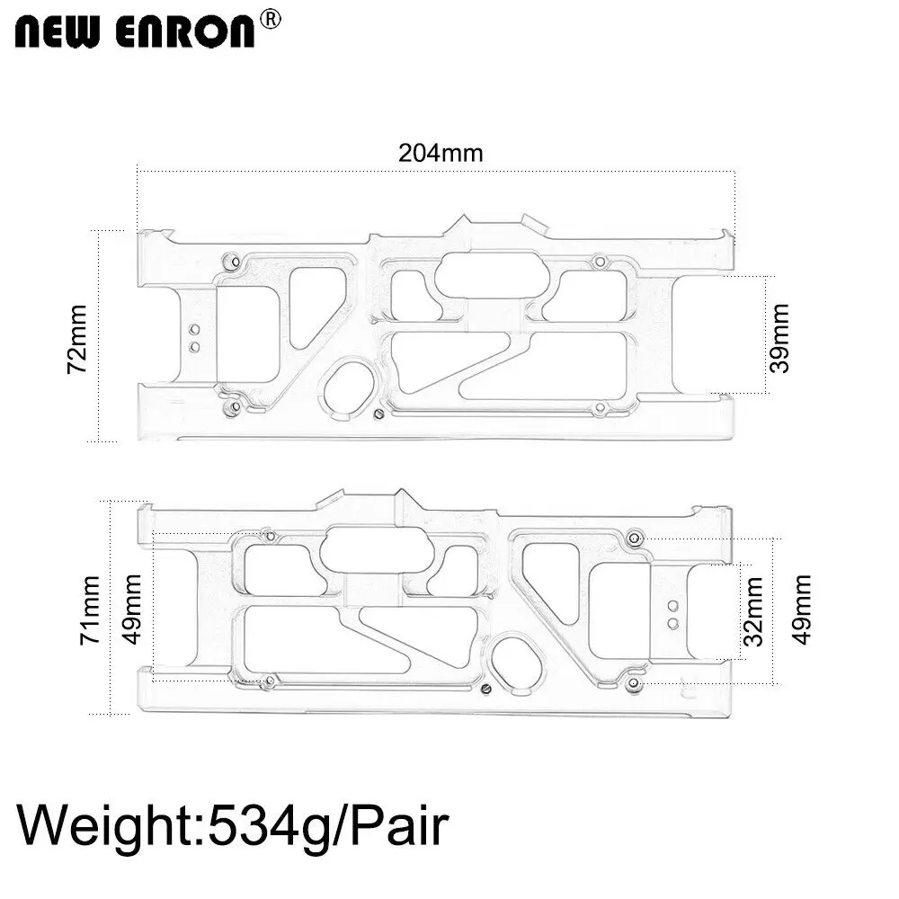 NEW ENRON Aluminium 6061 Front - Rc Suspension Arm บทวิจารณ์และราคา