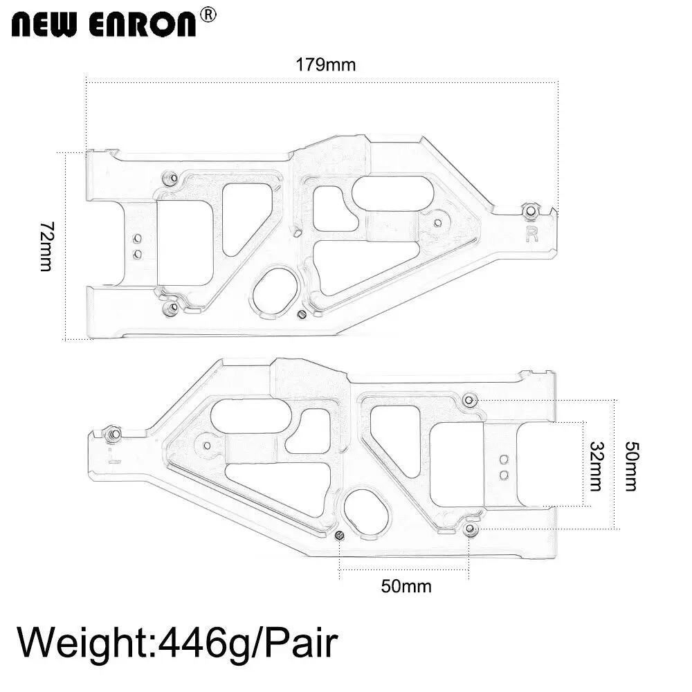 NEW ENRON Aluminium 6061 Front - Rc Suspension Arm บทวิจารณ์และราคา