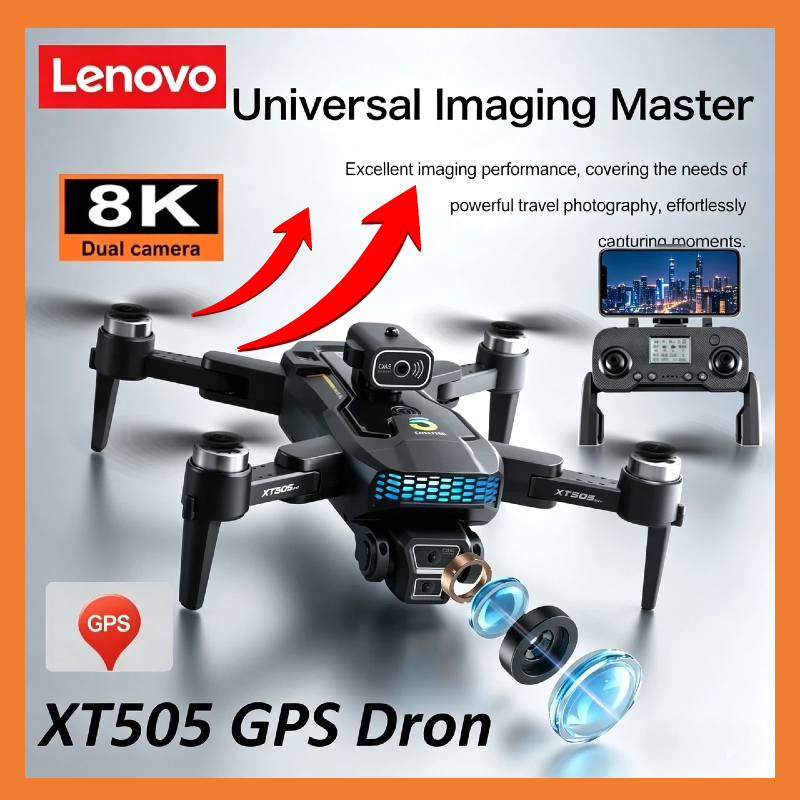 Lenovo XT505 5G GPS Brushless  - Xt505 Rc Drone บทวิจารณ์และราคา