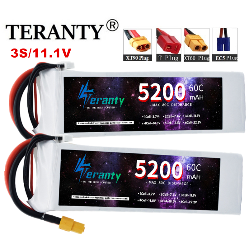 TERANTY  3S  5200MAH 60C batte - Drone Avion Rc บทวิจารณ์และราคา