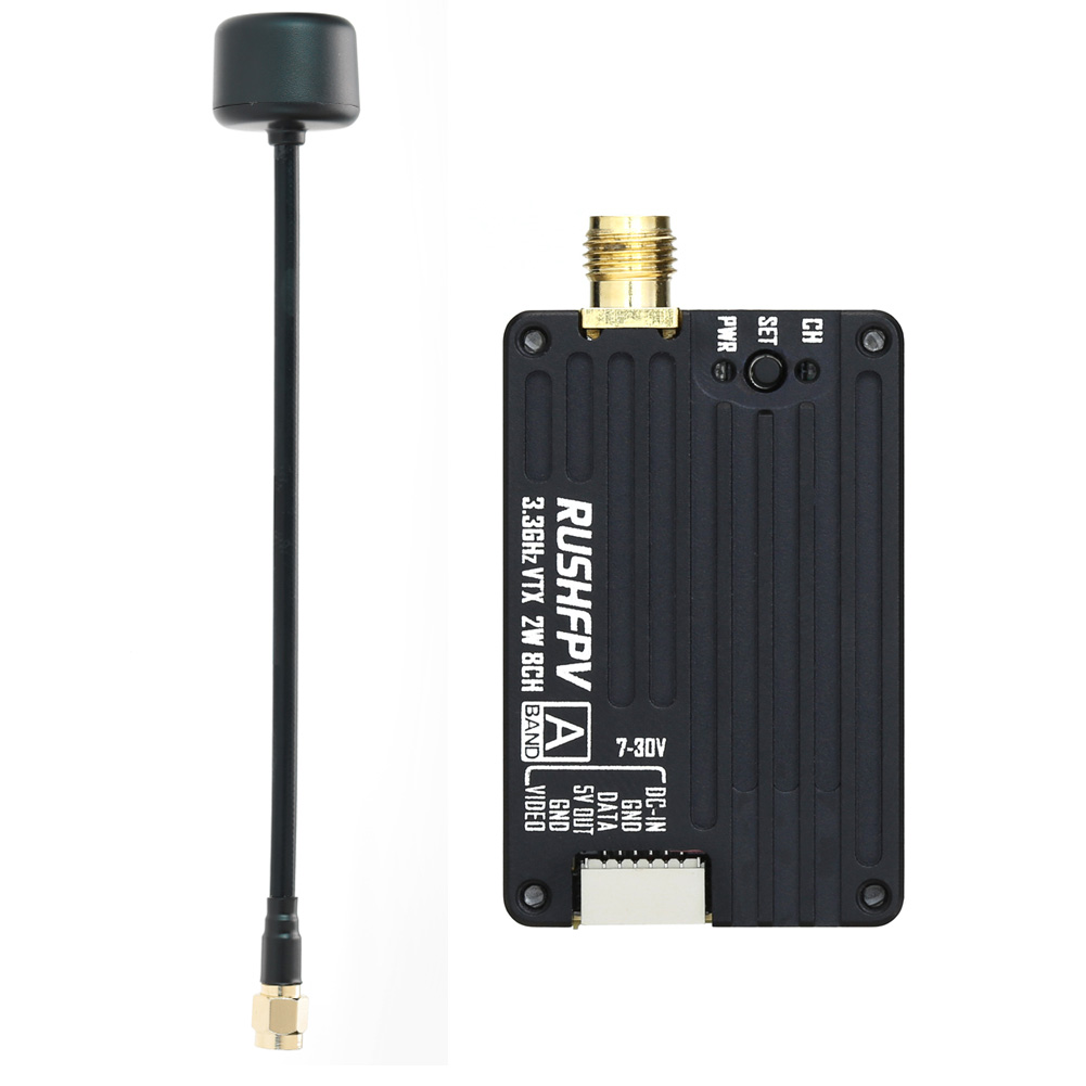 RUSHFPV 3.3G 2W VTX Transmitte - Drone Rc Battery บทวิจารณ์และราคา