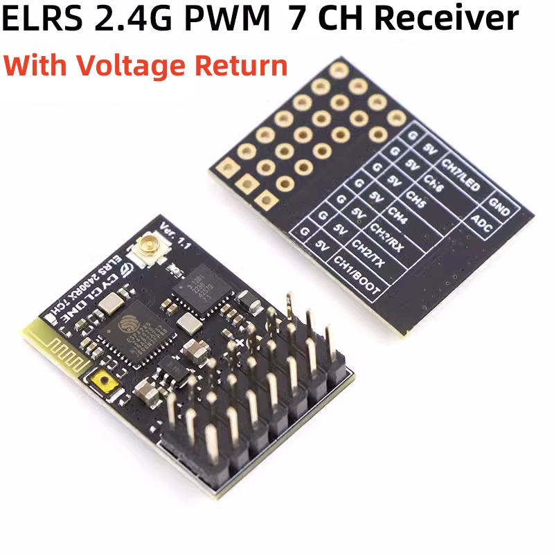ELRS 2.4G PWM 7CH 6CH CRSF Rec - Drone Rc Battery บทวิจารณ์และราคา