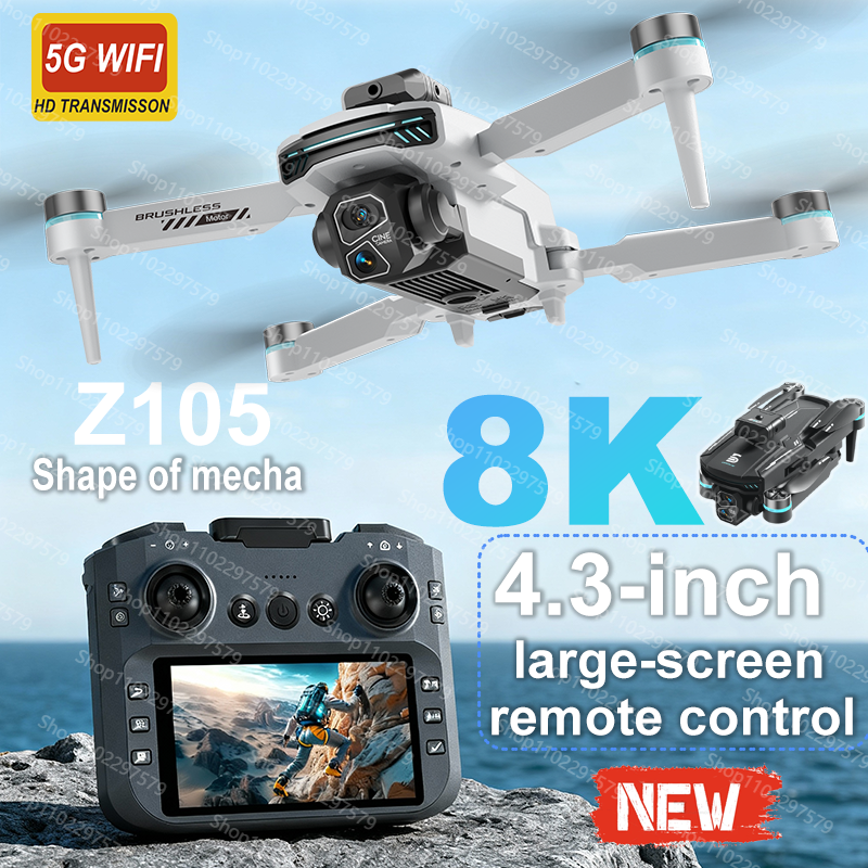 New Z105 RC Drone 8K Professio - Drone Without Rc บทวิจารณ์และราคา