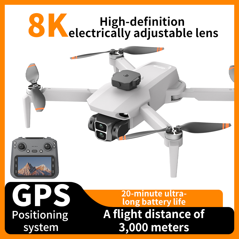 Nouveau L106-1 PRO RC Drone 8K - Drone Avion Rc บทวิจารณ์และราคา