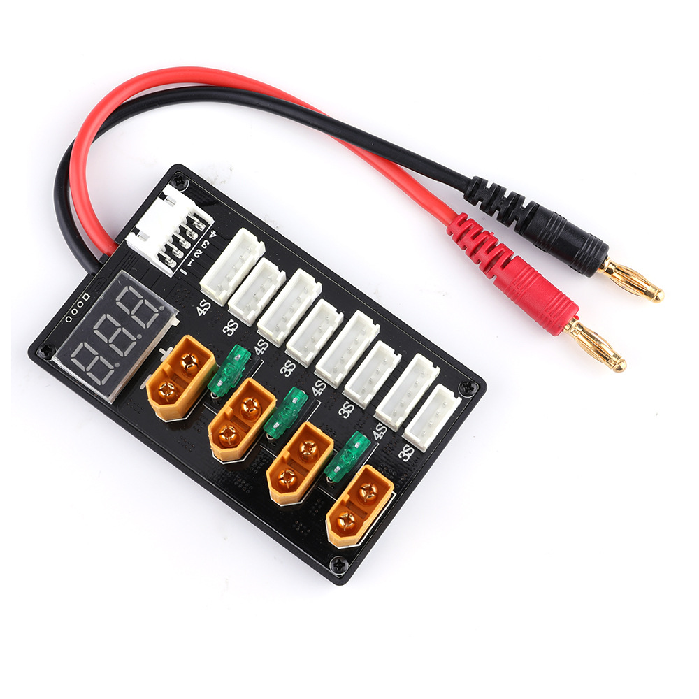 XT60 Plug 3S 4S Lipo Battery P - Lipo Parallel Charging Board บทวิจารณ์และราคา