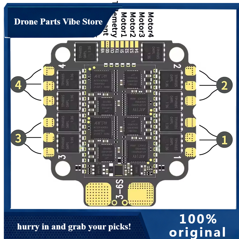 APAocoda-RC F460 V4 60A Stack  - Drone Rc V4 บทวิจารณ์และราคา