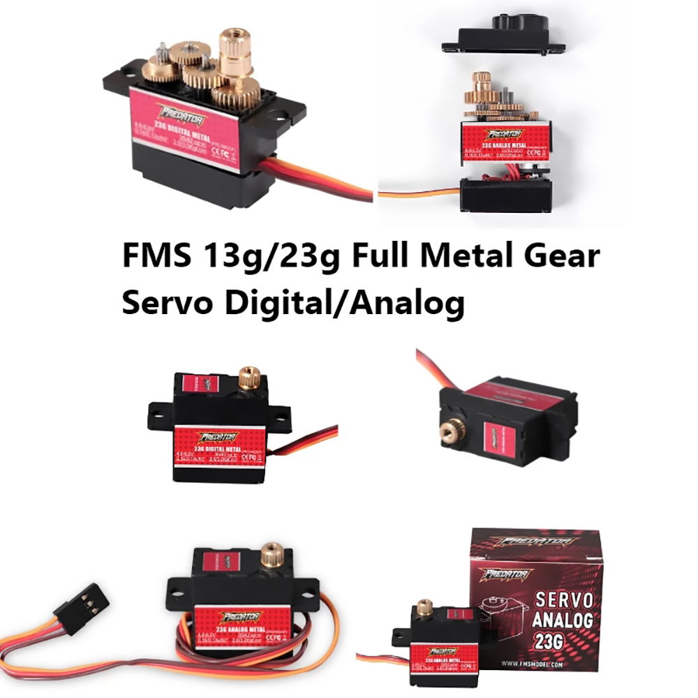 FMS Servo 9g 17g 25g 13g 23g P - Drone Avion Rc บทวิจารณ์และราคา