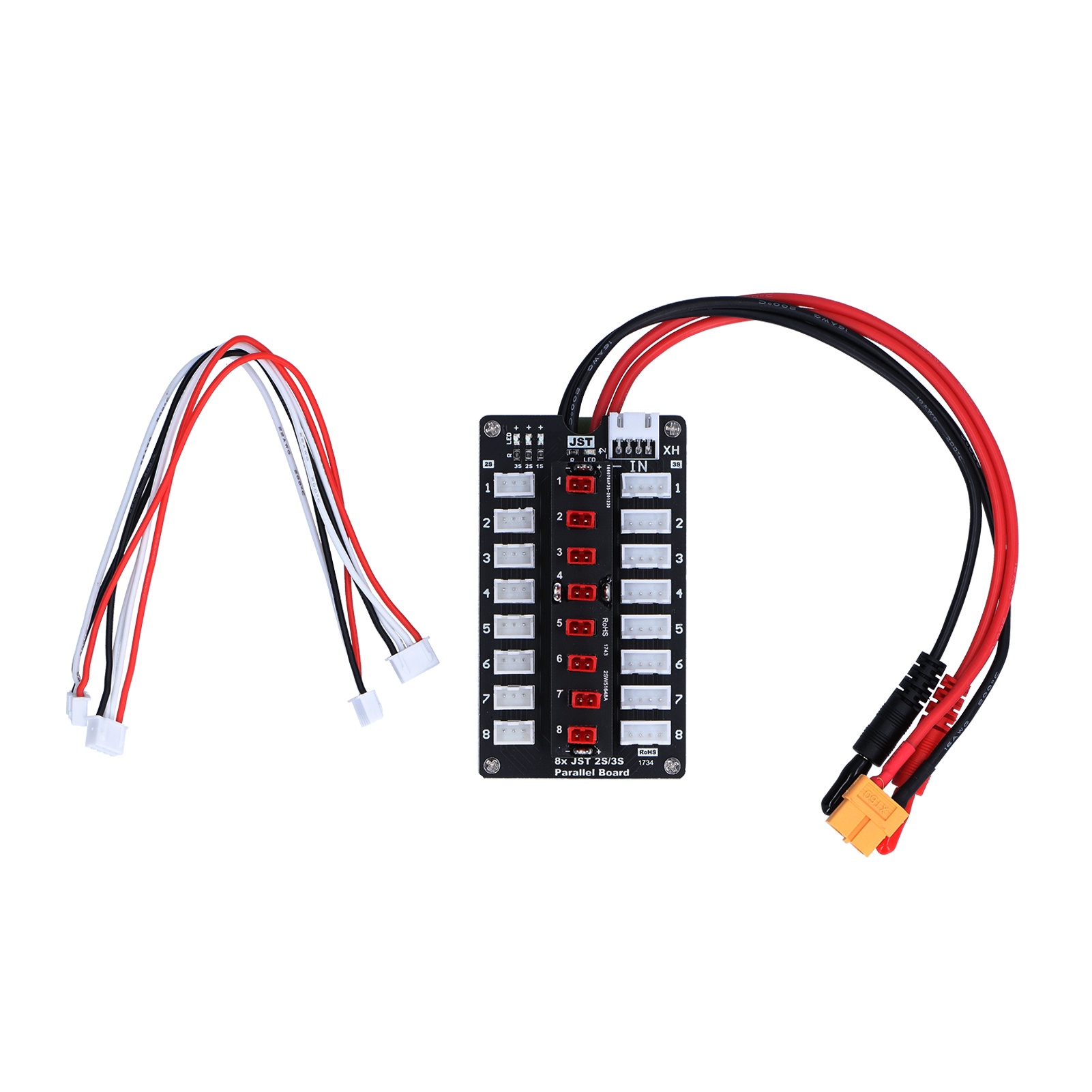 LiPo Charging Board JST Plug X - Lipo Parallel Charging Board บทวิจารณ์และราคา
