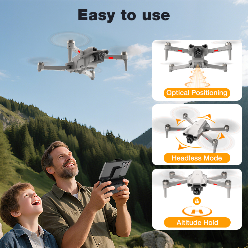 NEW Hot L017 Pro Drone Brushle - Drone Rc Pro 2 บทวิจารณ์และราคา
