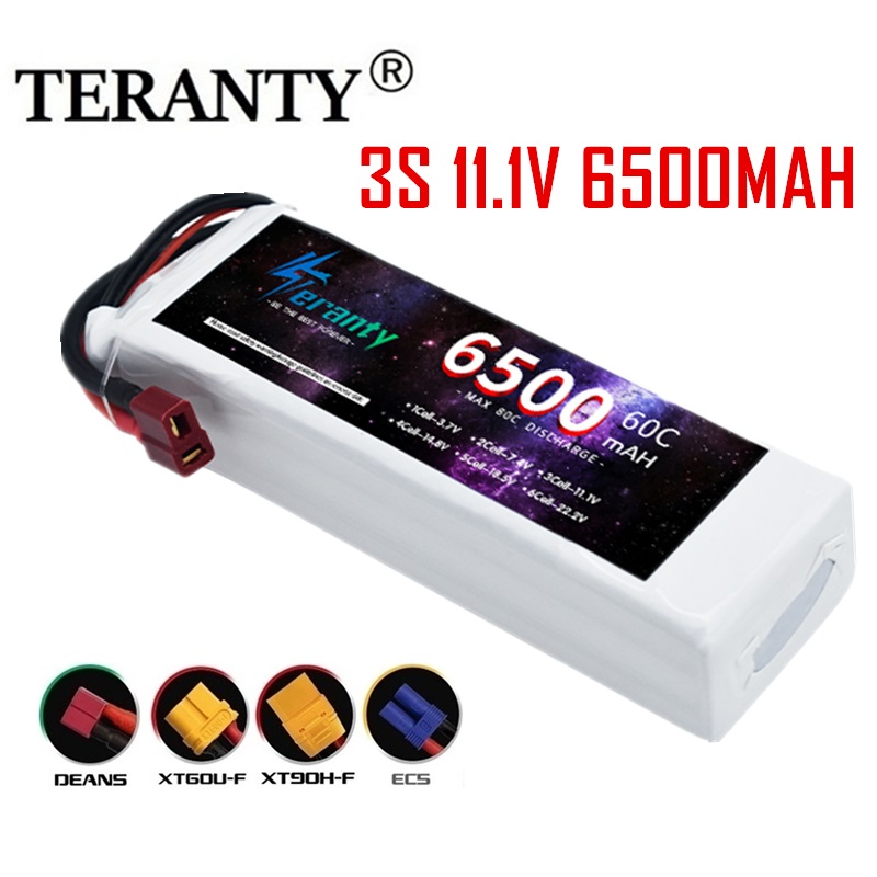 TERANTY  11.1V  6500MAH batter - Drone Avion Rc บทวิจารณ์และราคา