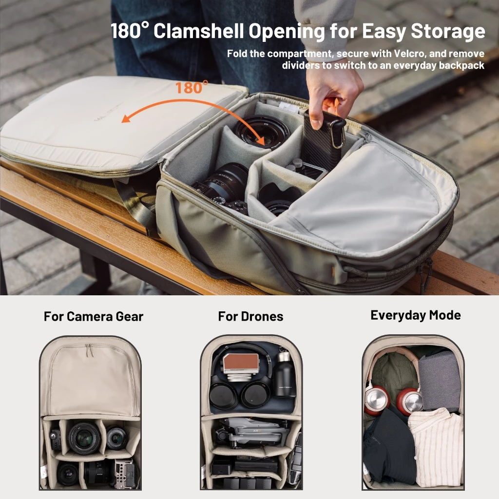 16L 22L Camera Backpack For So - Drone Rc Mini บทวิจารณ์และราคา